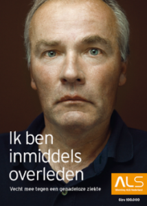 Theodoor Doyer - campagne Stichting ALS Nederland