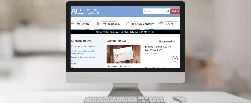 Nieuwe website ALS Centrum Nederland