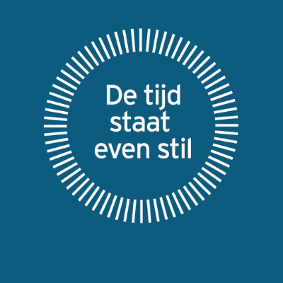 De tijd staat even stil