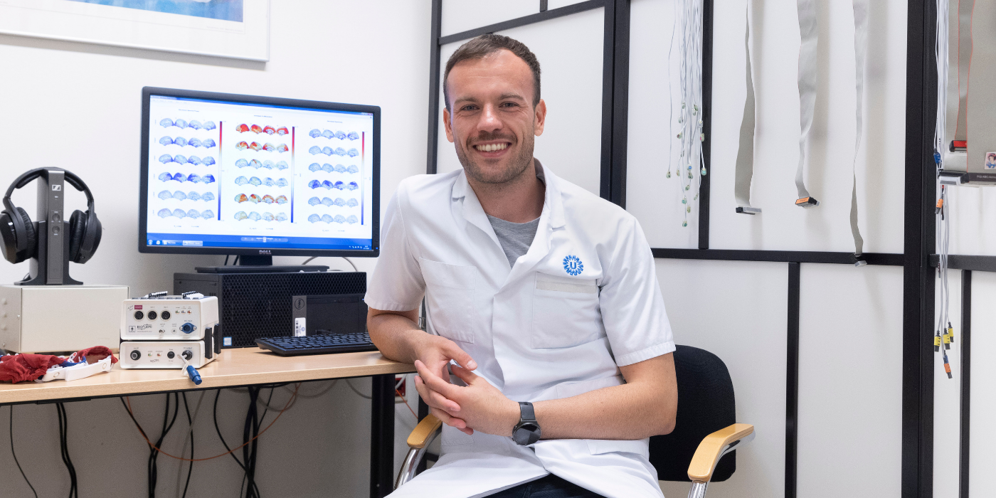 Onderzoeker Stefan Dukic over EEG's in onderzoek naar ALS