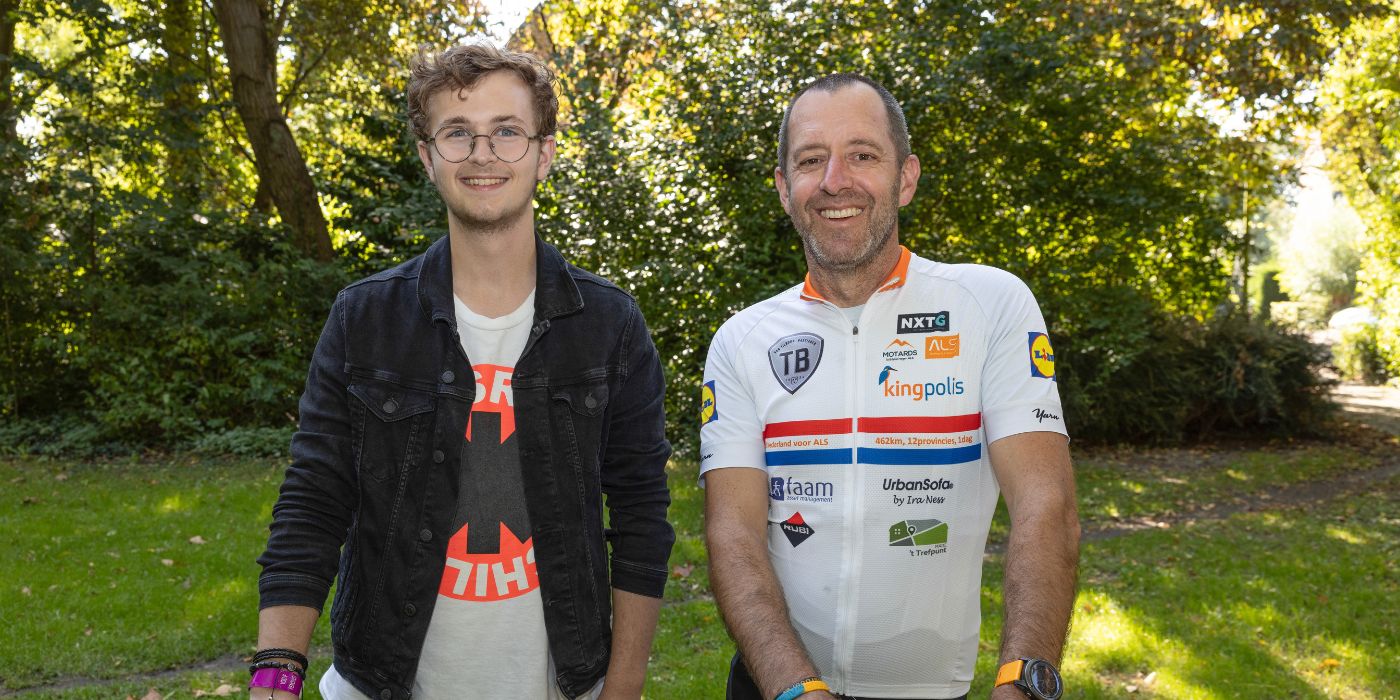 Sjors Kloosterman en Aleandro de Kloe in actie voor ALS met 3FM Serious Request