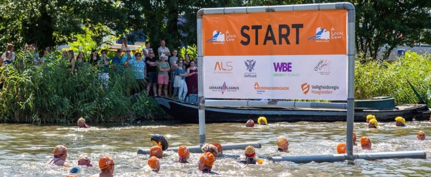 Zwem mee tijdens A Local Swim Westland op zaterdag 10 augustus.