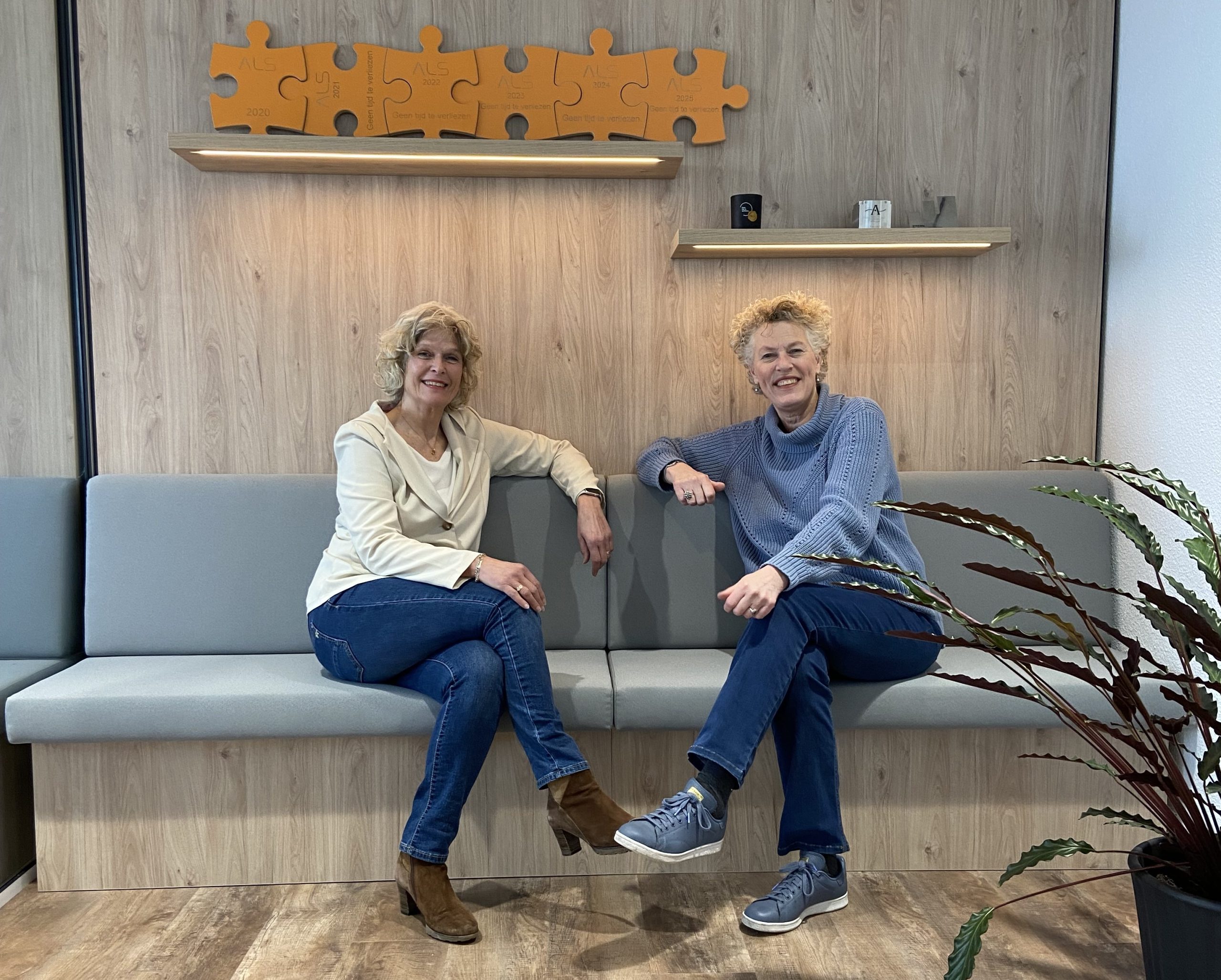 Anja Bramsen en Liesbeth de Groot